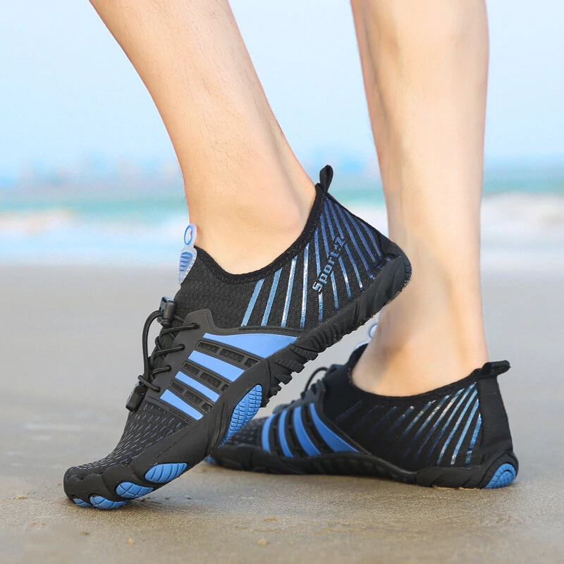 TENGOO Beach Wading Sandal Five Fingers Barefoot Design Soft Breathable Surf Fishing Fitness Water Sports Shoes (image for) TENGOO Beach Wading Sandal Five Fingers Barefoot Design Soft Breathable Surf Fishing Fitness Water Sports Shoes